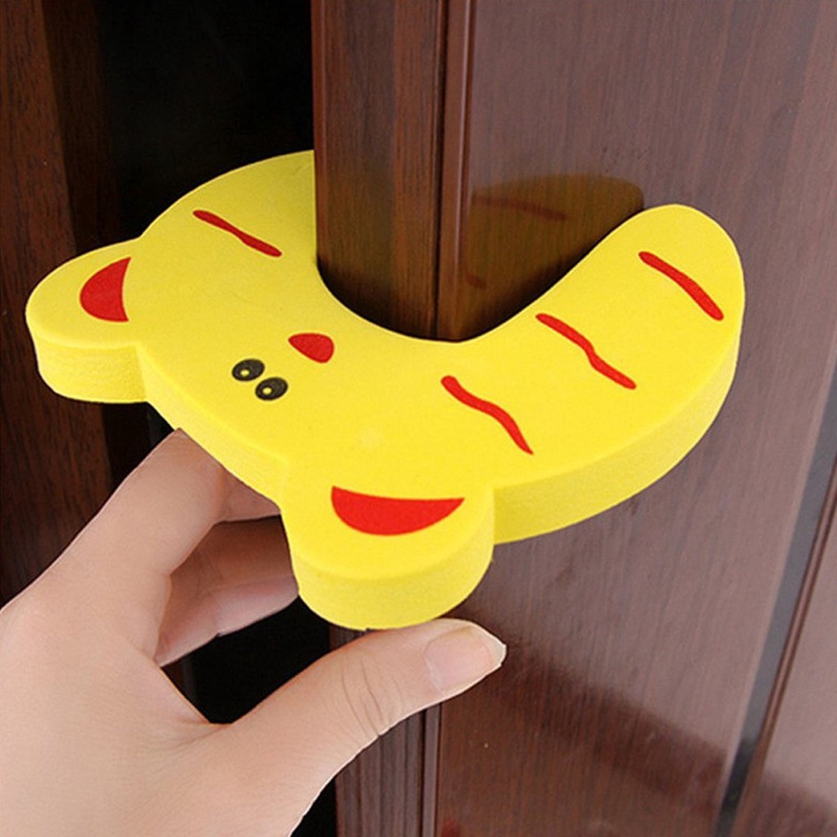 Door Stoppers Animal I Baby and Child Door Protectors I Door Protection I Foam / Foam I Animal Door Stopper I 4 Pieces - Image 3