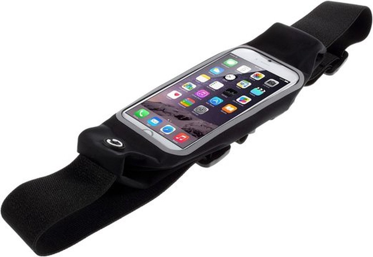 Sports Band Suitable for iPhone 6, 6s, and 7, 8 - Running - Sports - Waistband - Black - Image 2