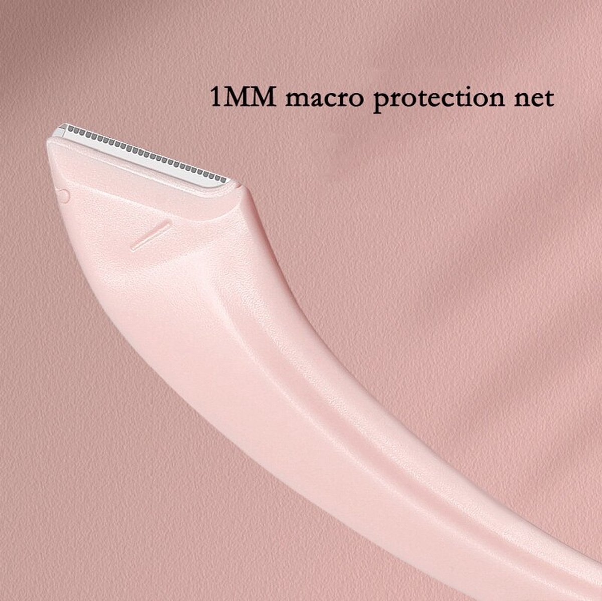 Eyebrow Scissors | Small Eyebrow Scissors | Eyebrow Comb | Scissors and Trimmer | With 2 Eyebrow Blades | Pink - Image 5