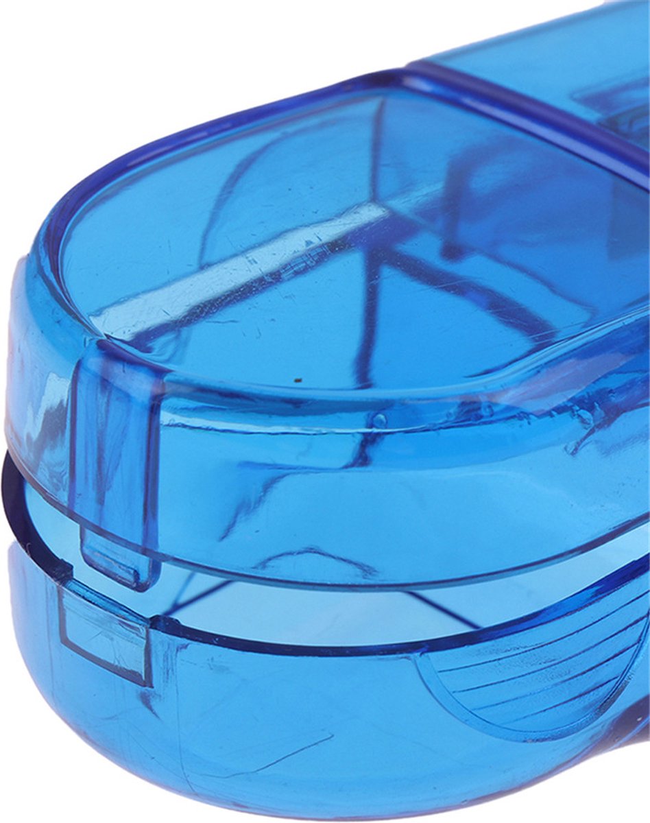 Pill Cutter | Pill Cutter | Pill Box | Pill Storage Box | Medicine Box | Blue - Image 2