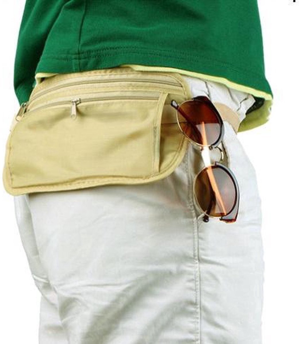 Money Belt | Undercover Money Belt | Waist Bag | Waist Bag | Pouch | Black - Image 2
