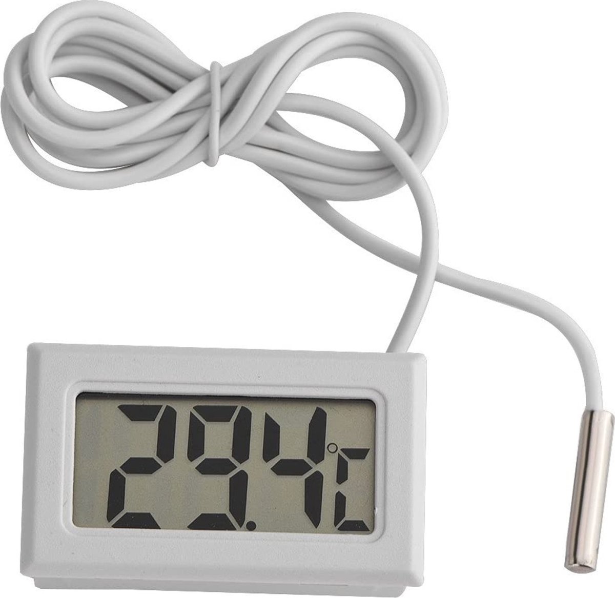 Refrigerator Thermometer | Aquarium Thermometer | Digital Freezer Thermometer | Deep Freezer Thermometer | White - Image 2