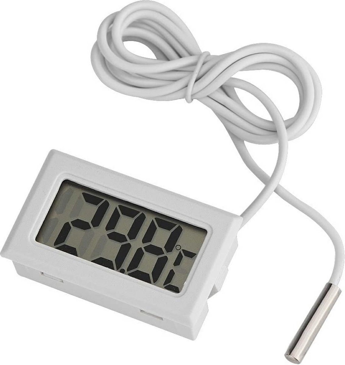 Refrigerator Thermometer | Aquarium Thermometer | Digital Freezer Thermometer | Deep Freezer Thermometer | White - Image 4