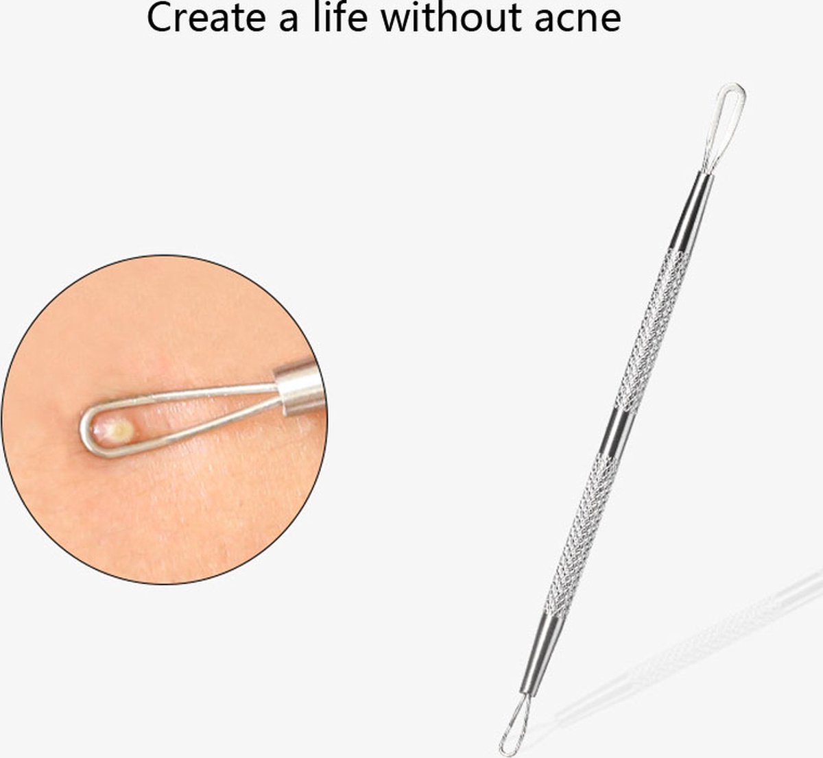 Comedone Spoon | Blackhead Remover | Acne Remover | Comedone Extractor | Blackhead Removal IRVS - Image 3