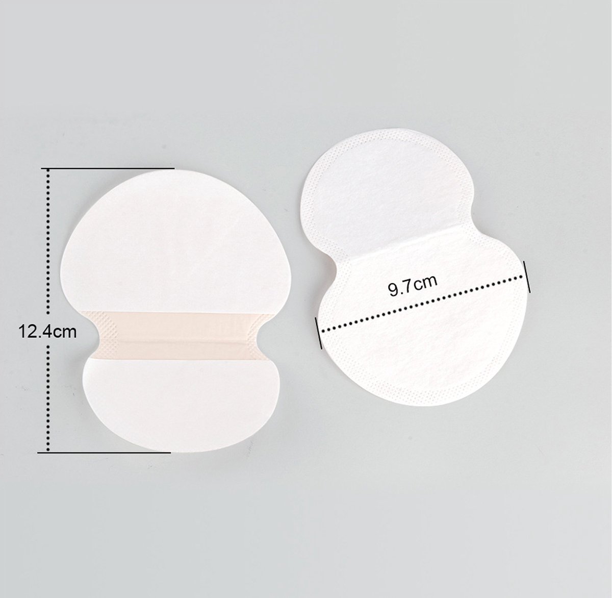 Anti-Sweat Underarm Pads | Anti-Perspirant Underarm Pads | Anti-Sweat | For Underarm Sweat | Disposable | 30 Pieces - Image 3