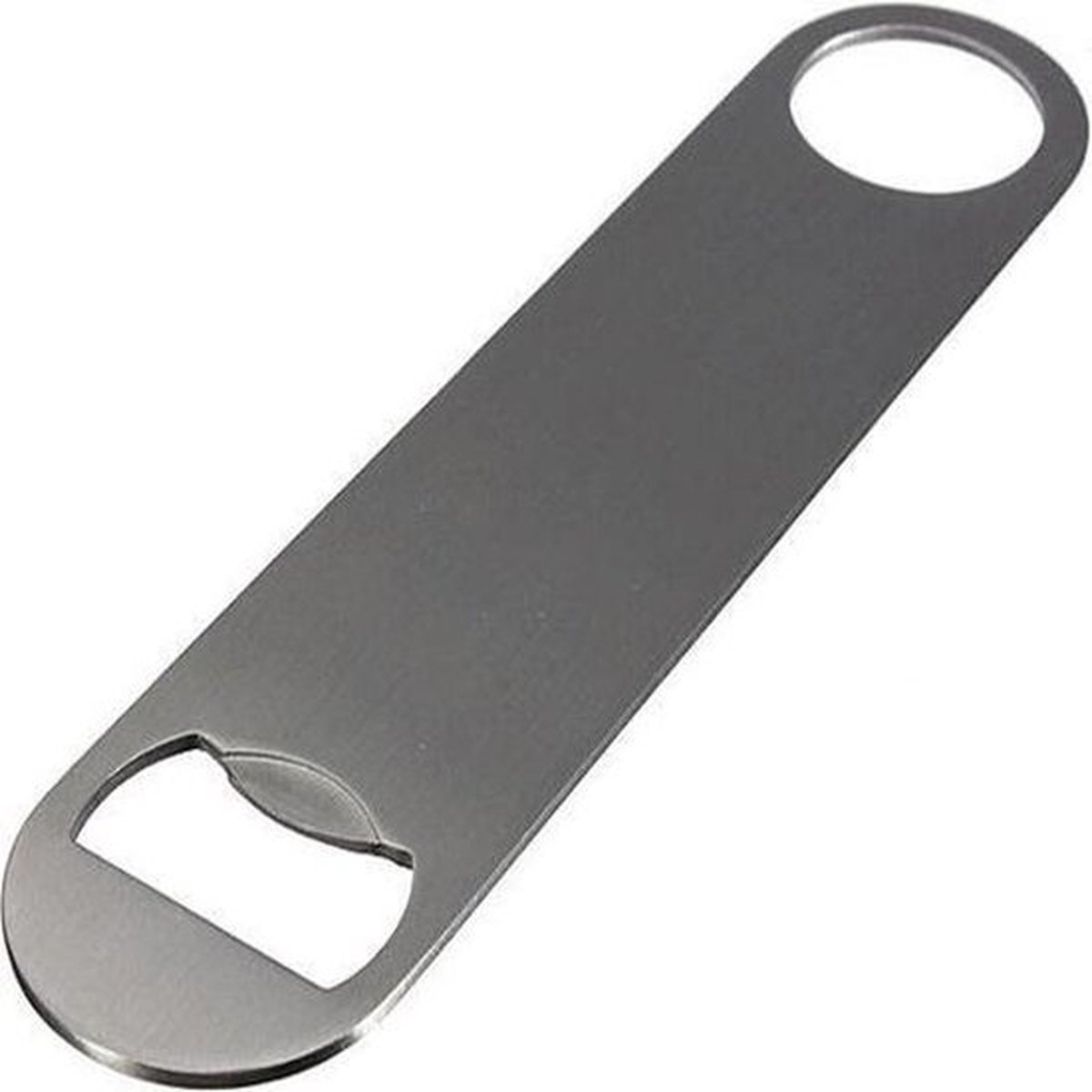 Brushed Stainless Steel Bottle Opener | Beer Opener | Compact | Barblade | With Hanging Loop | 13 x 3 cm - Image 4
