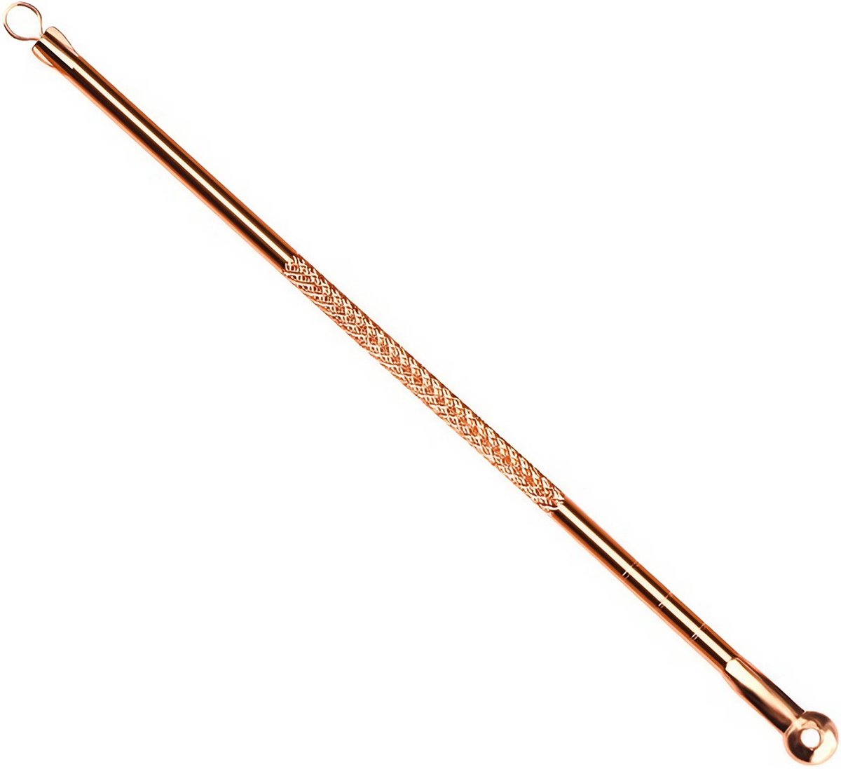4-Piece Set of Comedone Spoons | Blackhead & Acne Removal | Acne | Comedone Spoon | Comedone Extractor | Pimple Removal | Stainless Steel | Rose Gold - Image 2
