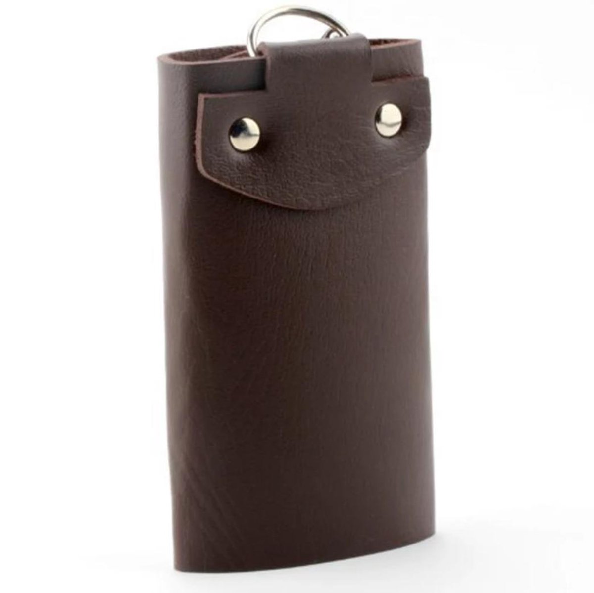 Key holder - Key wallet - Key organizer - Keychain - Leather - Brown - Image 4