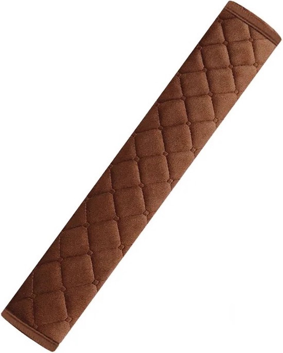 Luxury Car Seatbelt Cover | Seatbelt Protector | Seatbelt Cushion | Car Safety | Safety Belt Cushion Pads | Brown - Image 5