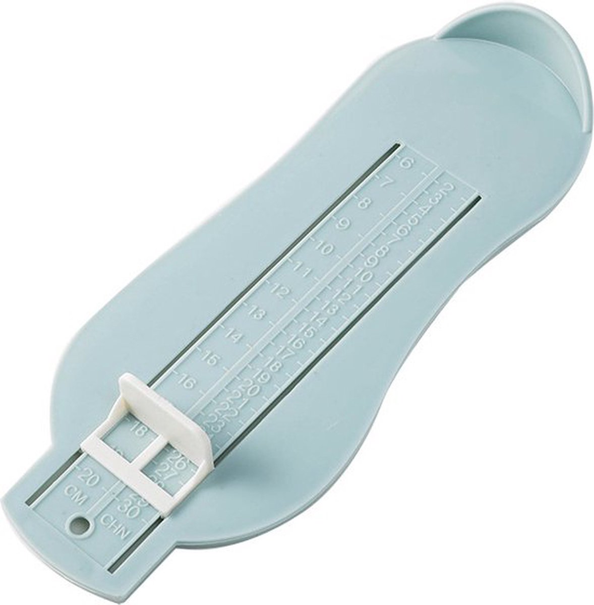 Child's Foot Measuring Tool | Child's Shoe Size Measuring Tool | Measure Foot Size | Baby Shoe Measuring Tool | Baby Size | Blue - Image 2