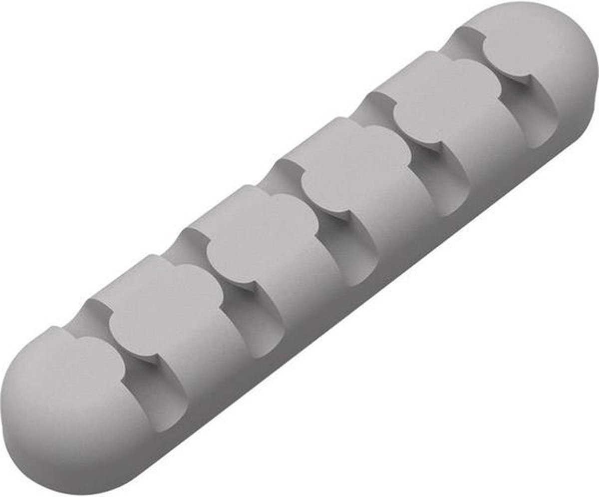 Self-Adhesive Cable Holder | Cable Organizer | Cable Clips | Self-Adhesive Cable Clips | Cable Clamp | Cable Holder | For 5 Cables | Gray - Image 5