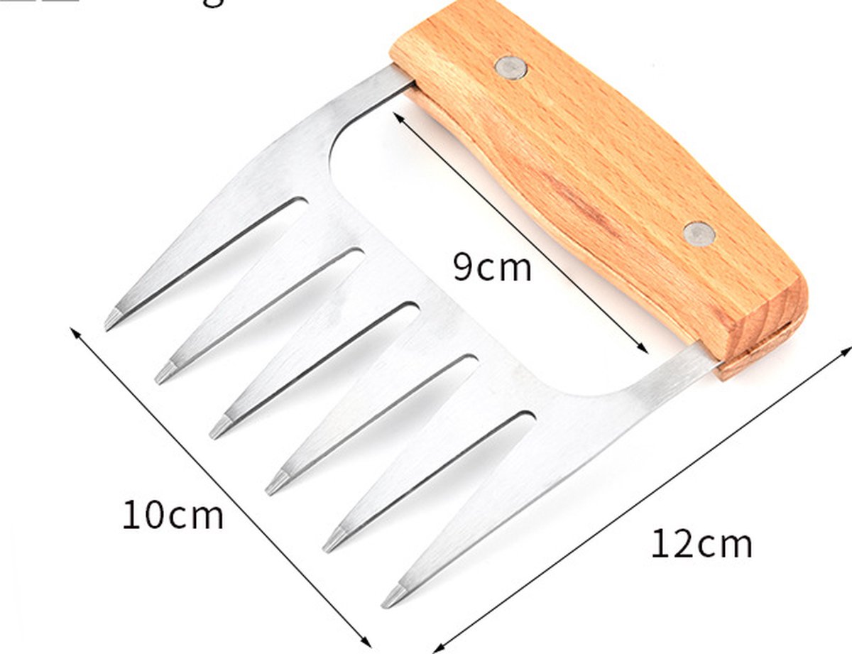BBQ Meat Claws | Pulled Pork Claws | Pulled Chicken | Meat Claws | Set of 2 - Image 5