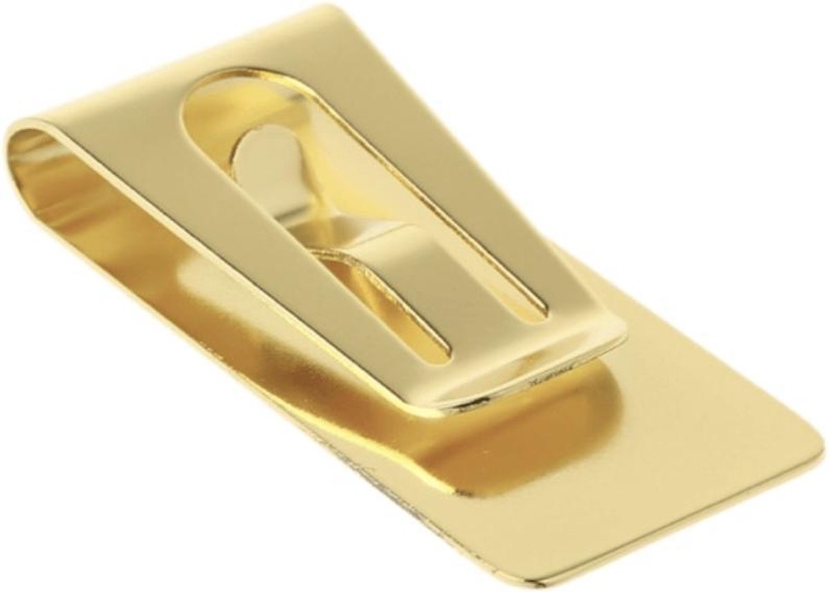 Money clip Gold-colored Knuckle 7cm by 2.5cm - Image 1