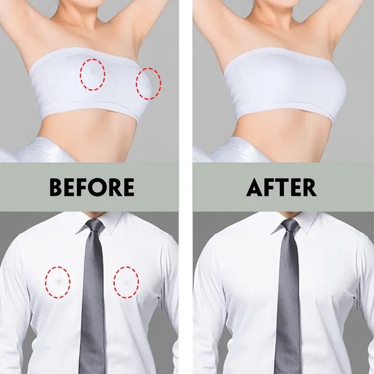 5 Pairs Round Nipple Covers | Nipple Stickers | Breast Covers | Nipple Stickers | Nipple Covers | Stick-on Bra | Beige - Image 3