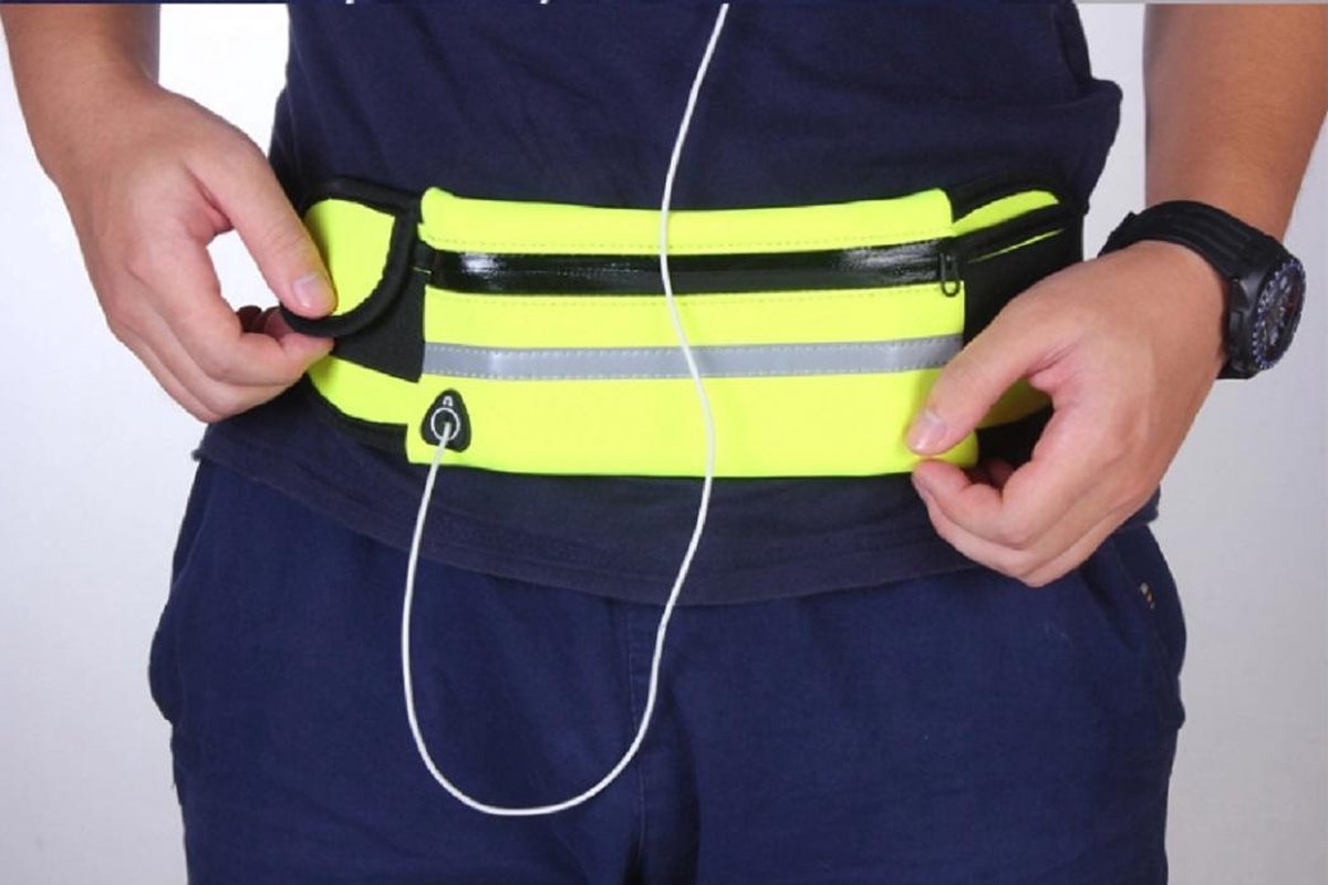Waist bag - Sports - Fitness - Running - Adults - Neon yellow - Image 1
