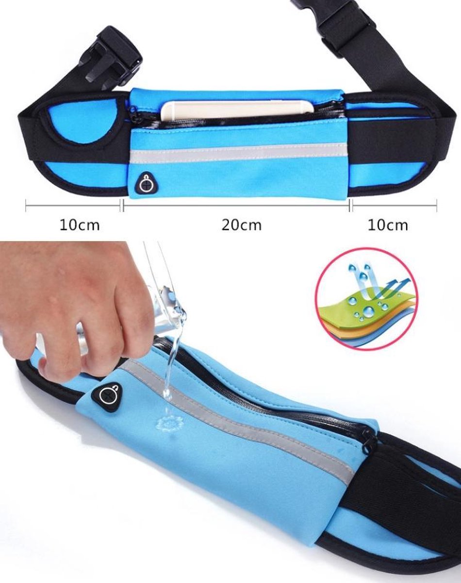 Waist bag - Sports - Fitness - Running - Adults - Neon yellow - Image 3