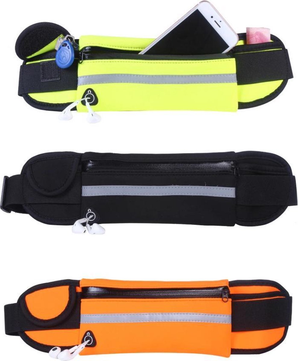 Waist bag - Sports - Fitness - Running - Adults - Neon yellow - Image 4