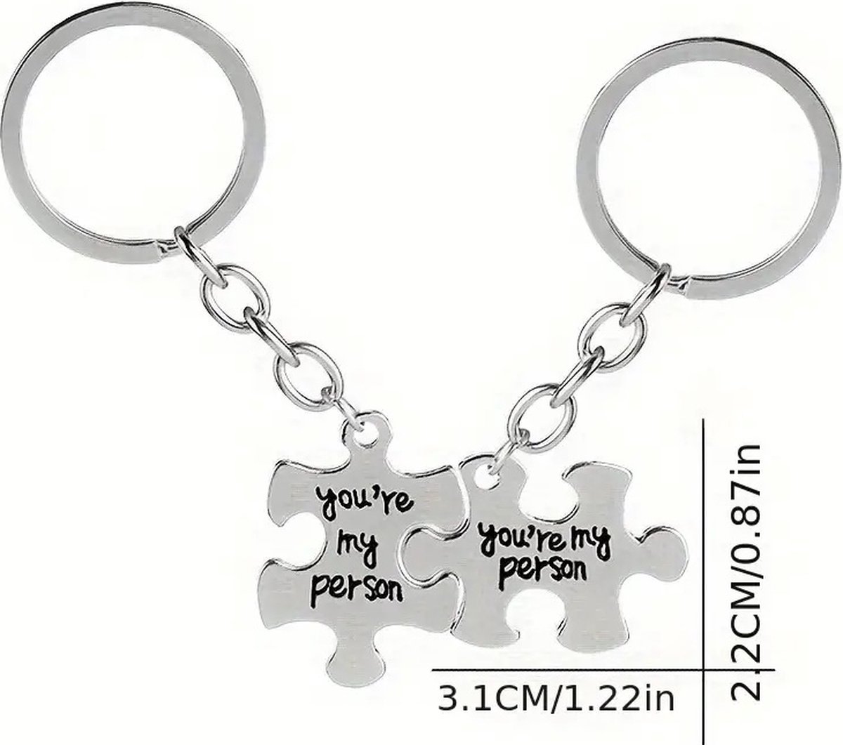Keychain with Text 