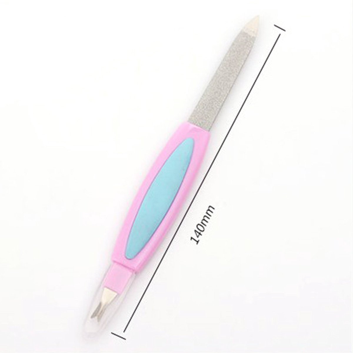 Cuticle Remover and Nail File in 1 | Cuticle Cutter | Stainless Steel Nail File | Cuticle Pusher | Cuticle Remover | Cuticle Pusher - Image 4