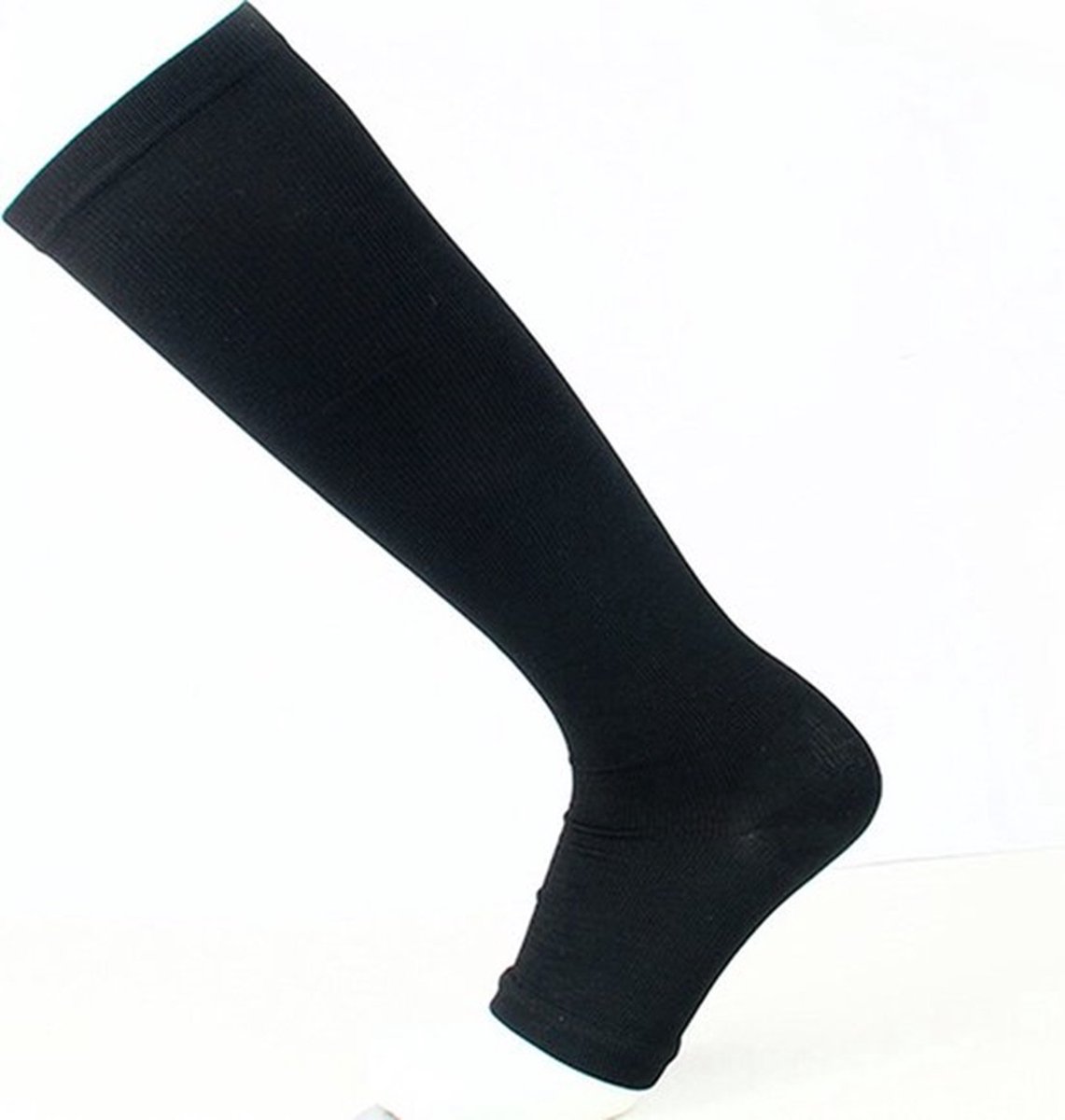 Duo Pack Compression Socks With Zipper | Compression Socks | Support Socks | Airplane Socks | Anti-Fatigue | Size L/XL (40-45) | Black - Image 5