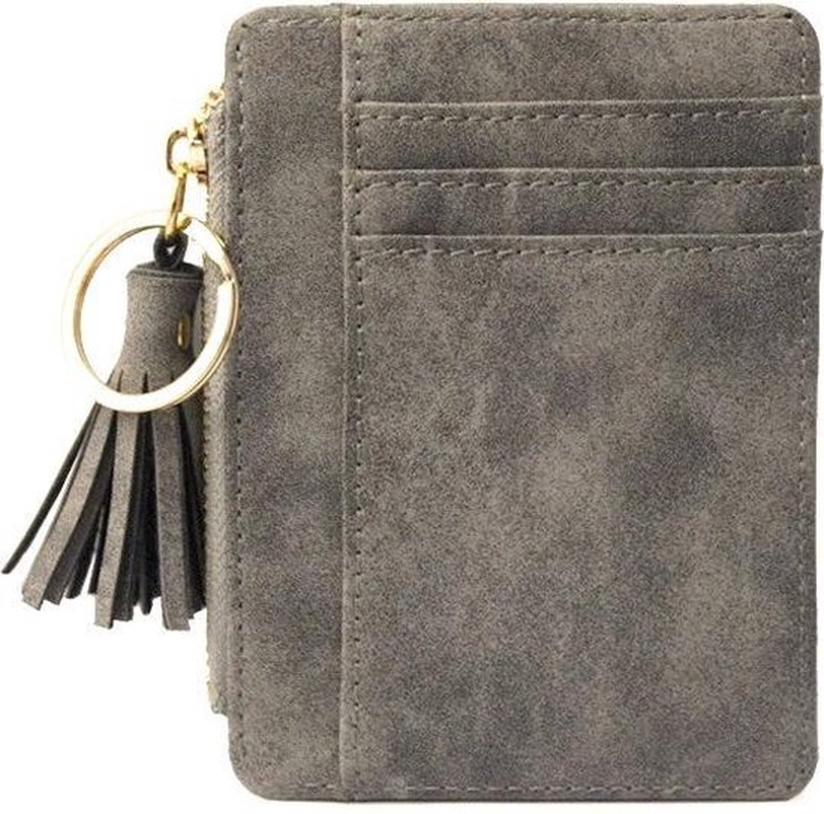 Wallet | Wallets | Credit Card Holder | With Cash Compartment | Card Holder | Card Holder | Gray - Image 1