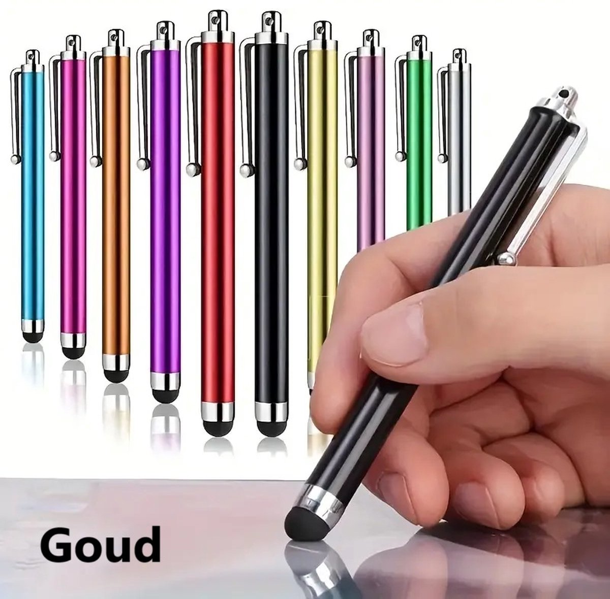 Stylus Pen | Capacitive Stylus Pen | Universal Stylus | Suitable for all smartphones and tablets | 1 piece | Gold - Image 1
