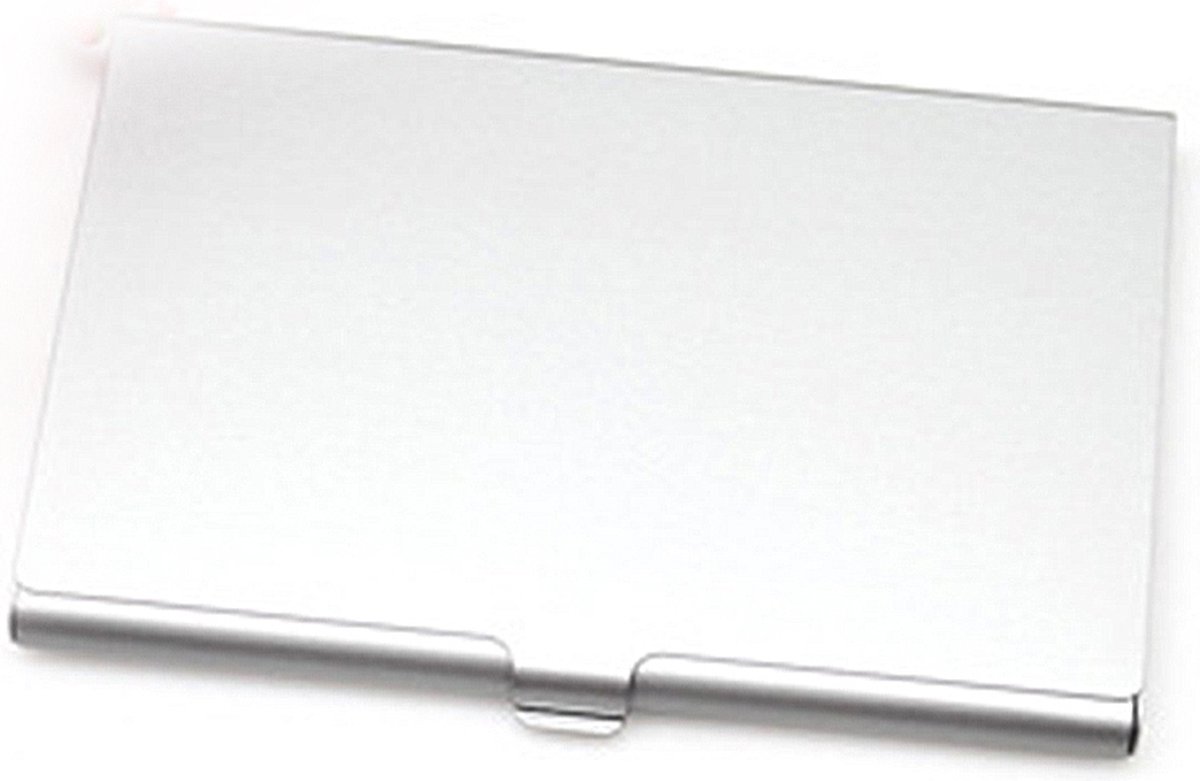 Aluminum Business Card Holder | Card Holder | Card Holder | Business Card Folder | Card Holder | Credit Card Holder | Silver - Image 3