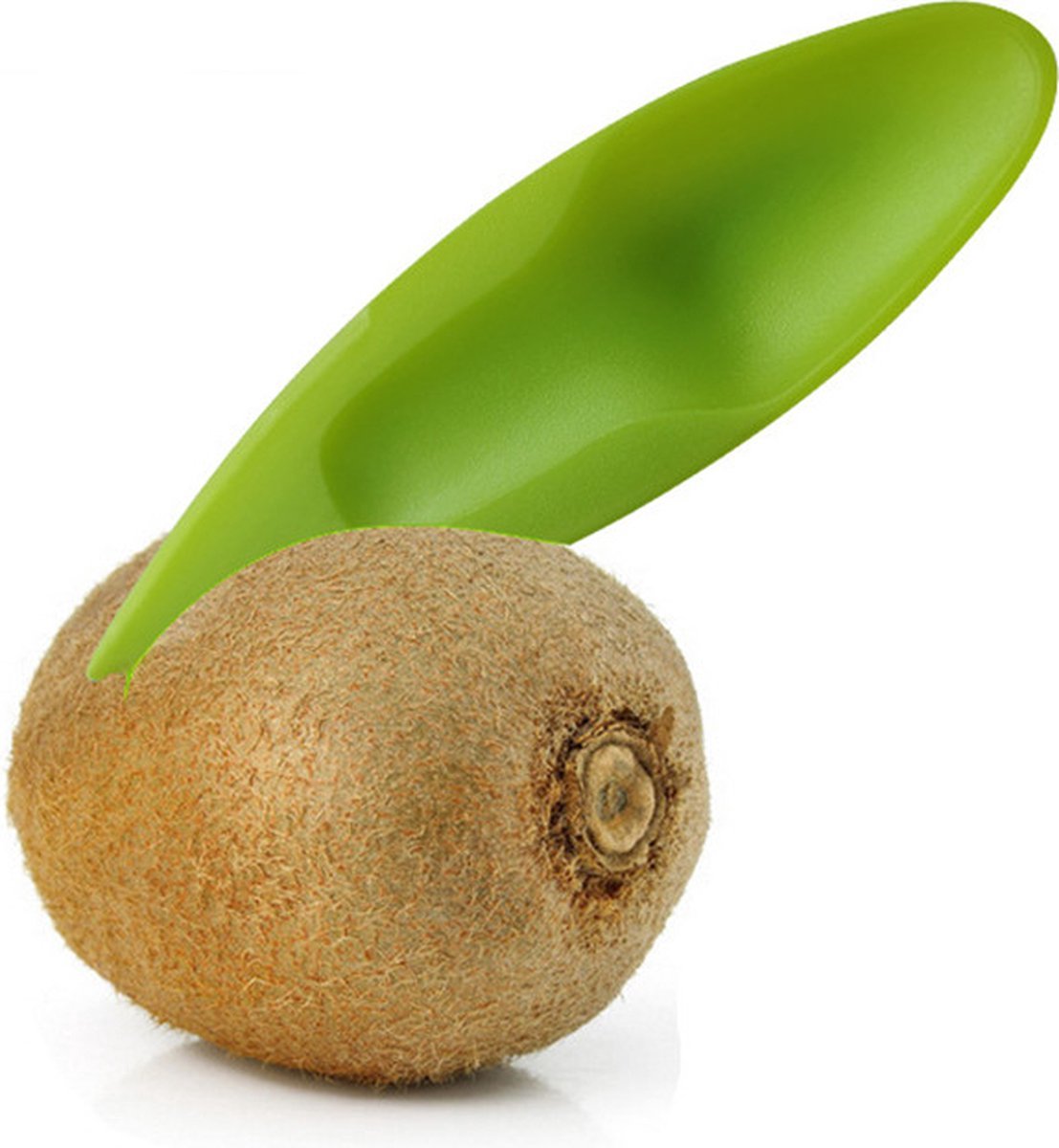 Kiwi Slicer | Kiwi Spoon | Kiwi Knife | Fruit Knife | Melon Scoop | Plastic | Green - Image 1