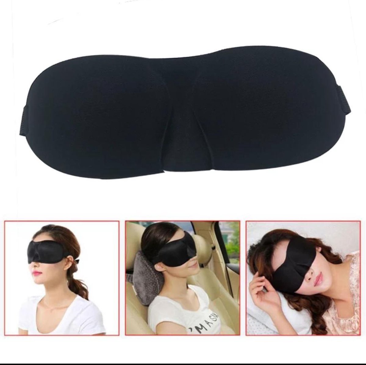 3D Sleep Mask (Comfortable, Soothing) - Image 2