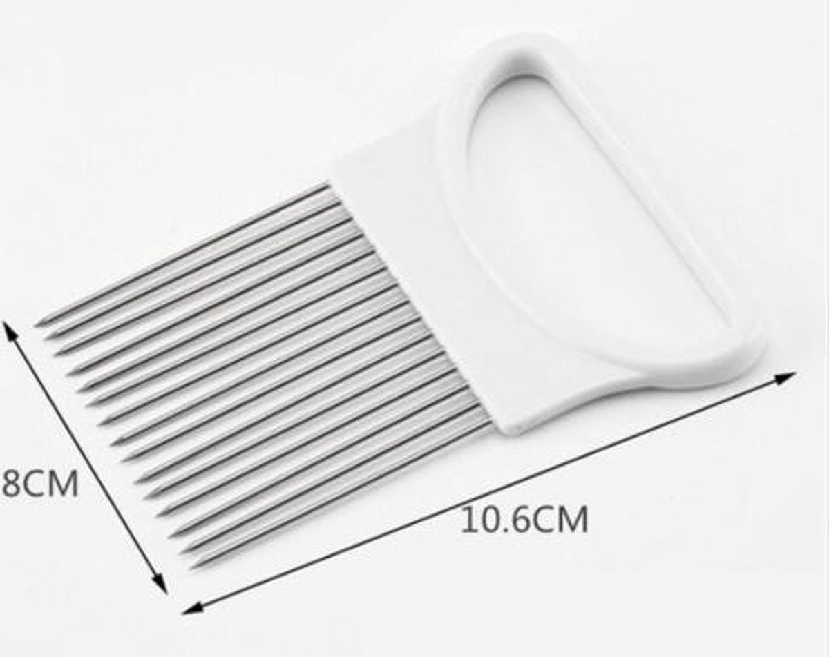 Onion Comb | Onion Slicer | Onion Slicer | Vegetable Slicer | Onion Cutting Aid | Orange - Image 5