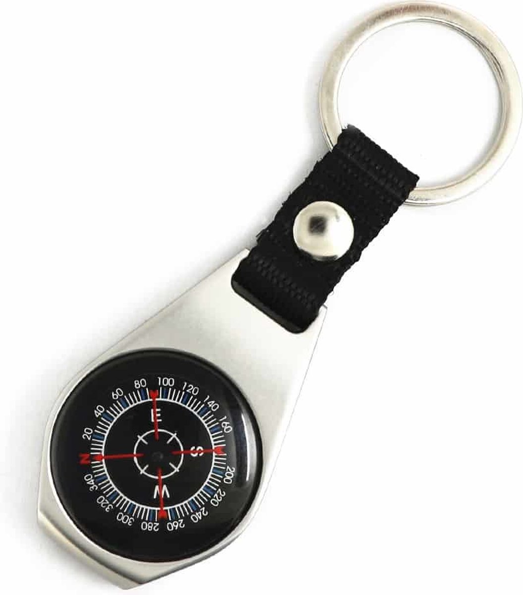 Zinc alloy compass keychain - Image 1