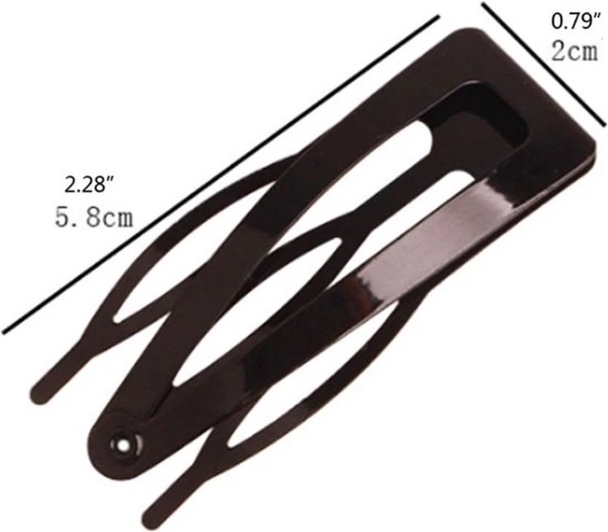 Hair Clips Set of 10 | Hairpins | Hair Clips | Hair Clips | Hairpin | Hair Clips | Multicolor | Black - Image 3