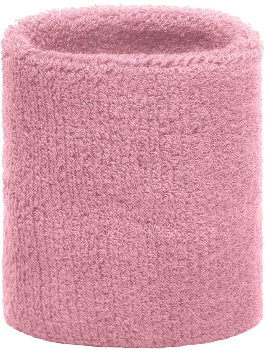 Light pink wrist sweatband - Image 1