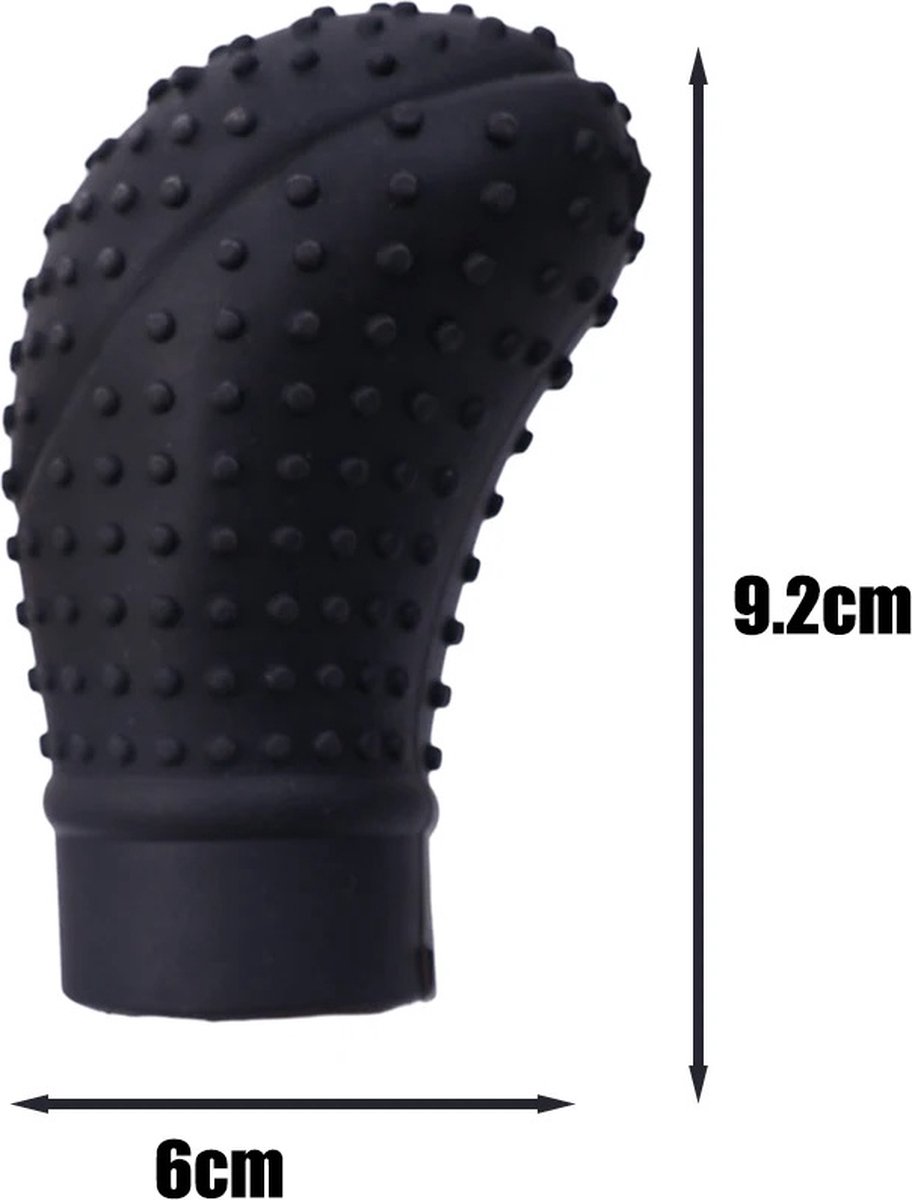 Silicone Gearbox Shift Cover | Shift Cover | Non-slip | Universal | Red - Image 2