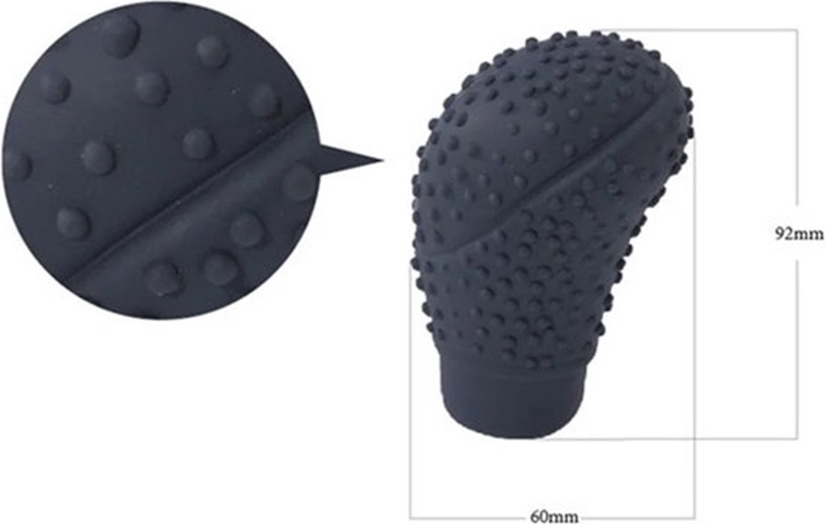 Silicone Gearbox Shift Cover | Shift Cover | Non-slip | Universal | Red - Image 5