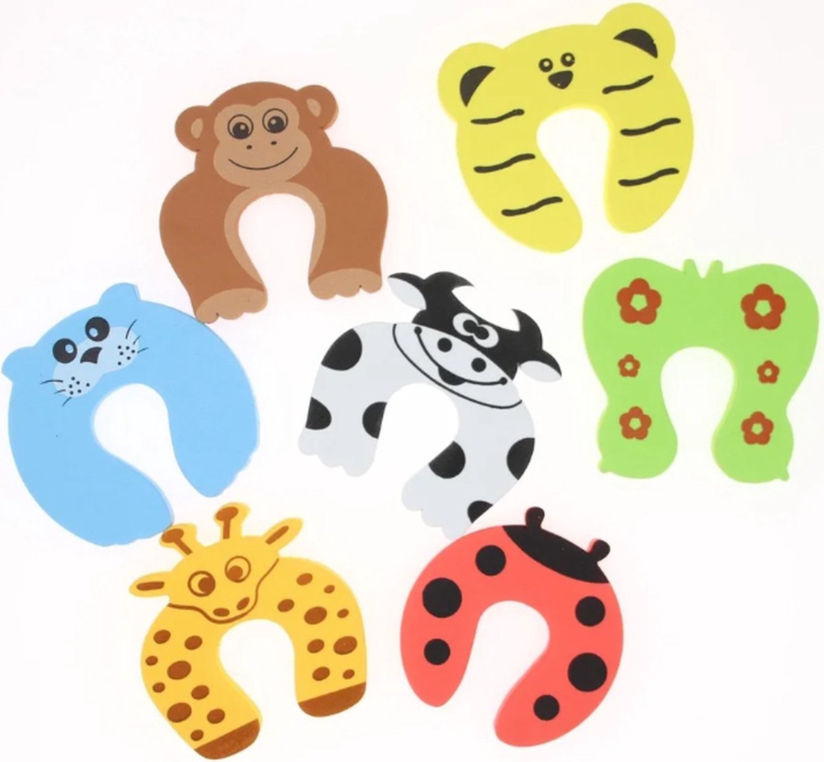 Door stopper Animal I Baby and child Door protector I Door protection I Foam / Foam I Animal door stopper I 1 piece I Green - Image 3