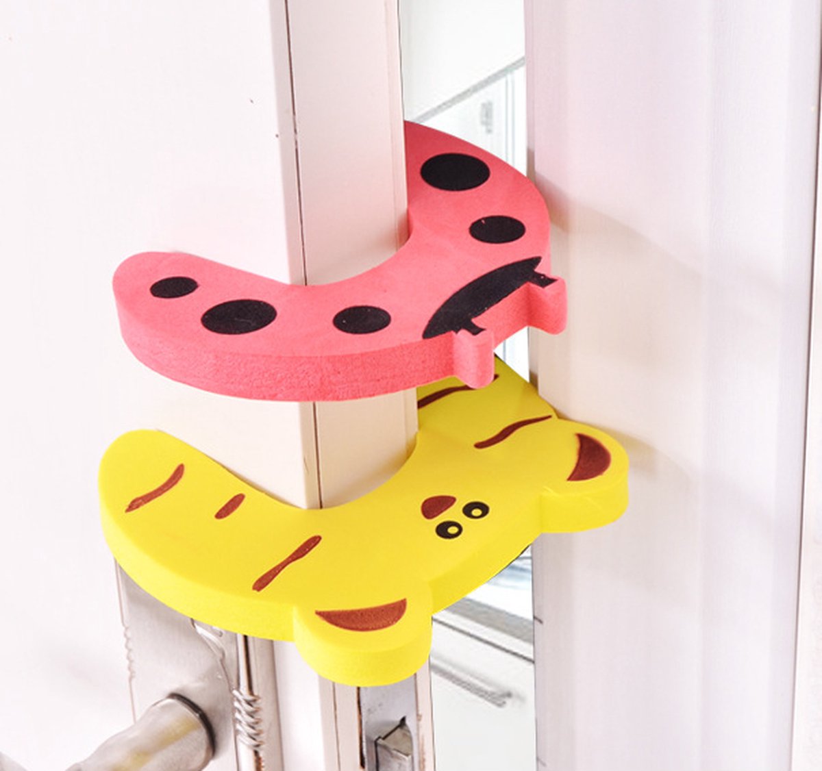 Door stopper Animal I Baby and child Door protector I Door protection I Foam / Foam I Animal door stopper I 1 piece I Green - Image 4