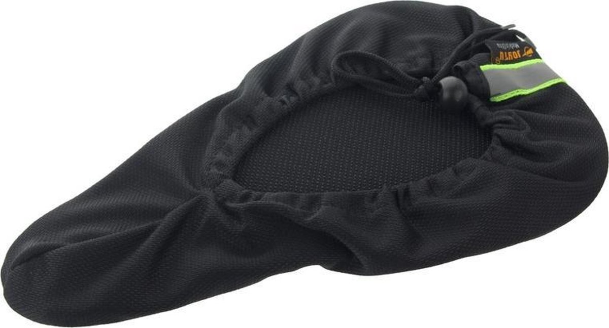 Note type!! 3D Silicone Lycra Nylon & Gel Pad Bicycle Saddle Seat Cover Soft Cushion Fits Types of Bikes (Black) - Image 3
