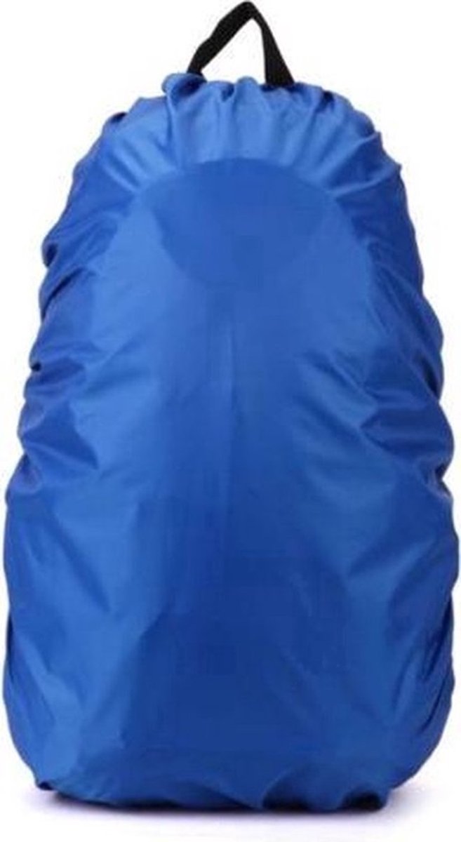 2x Rain Cover For Backpack | Backpack Rain Cover | Waterproof | Rain Cover Bag | Bag Protection Against Rain | 25-35 Liters | Blue - Image 4
