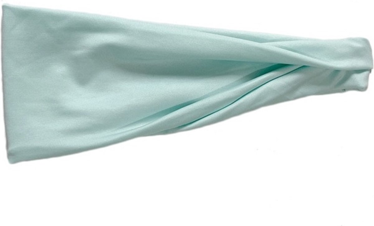 Luxury Elastic Headband | Sweatband | Hairband | Tiara | Sports Headband | Unisex | For Women and Men | White - Image 1
