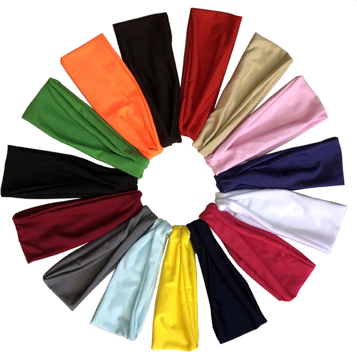 Luxury Elastic Headband | Sweatband | Hairband | Tiara | Sports Headband | Unisex | For Women and Men | White - Image 4