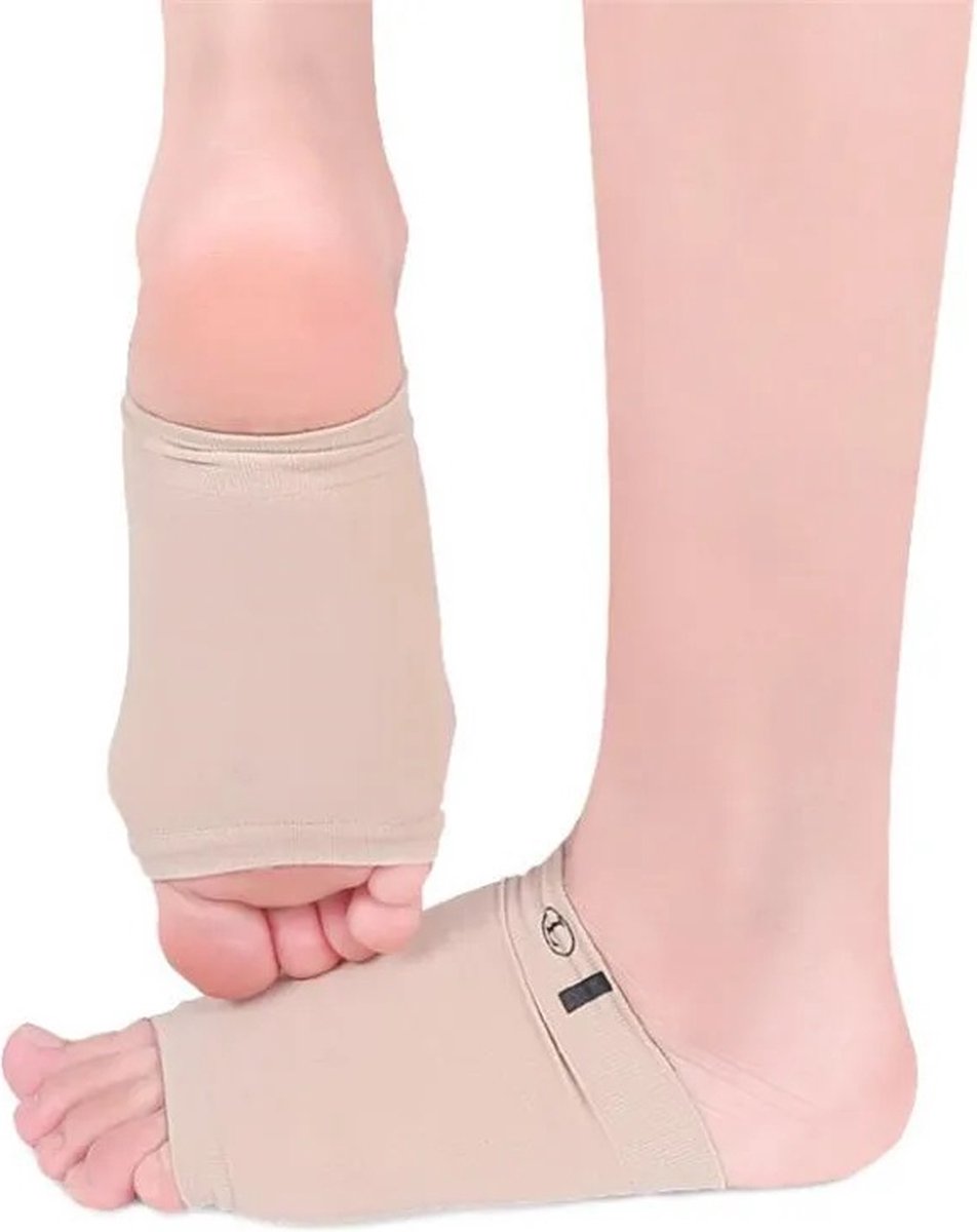 Insoles for Flat Feet Insoles | Midfoot Cushion | Arch Supports | 1 Pair | Beige - Image 1