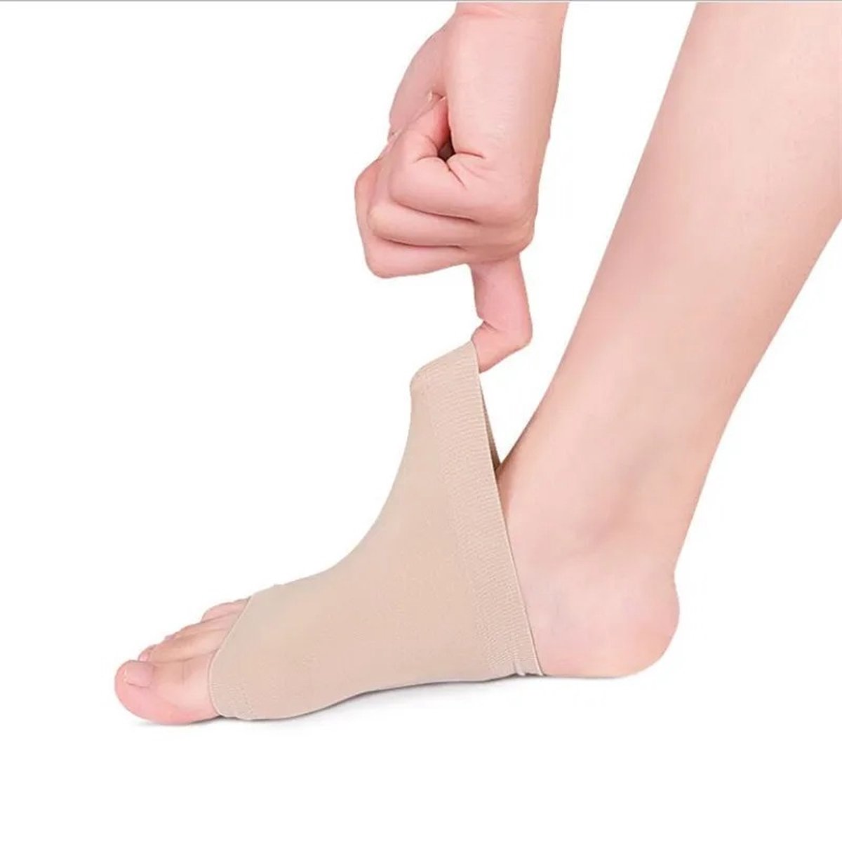 Insoles for Flat Feet Insoles | Midfoot Cushion | Arch Supports | 1 Pair | Beige - Image 3