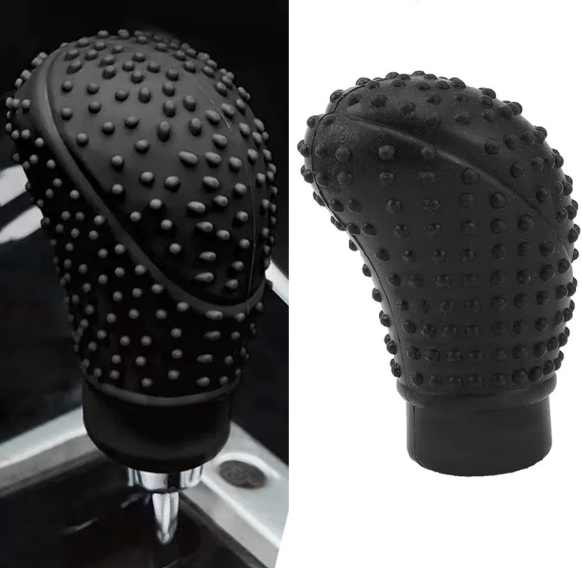 Silicone Gearbox Shift Cover | Shift Cover | Non-slip | Universal | Black - Image 1