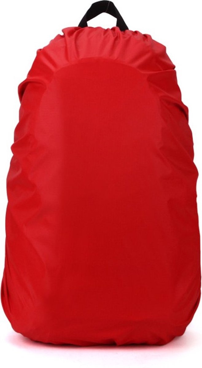 2x Rain Cover For Backpack | Backpack Rain Cover | Waterproof | Rain Cover Bag | Bag Protection Against Rain | 25-35 Liters | Red - Image 1