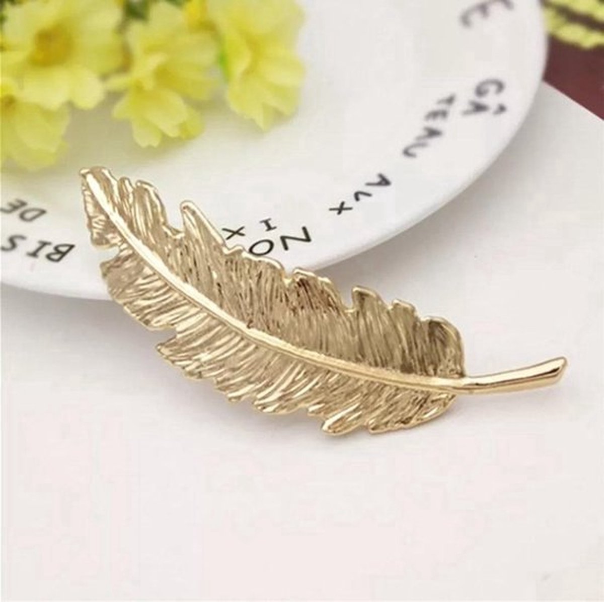Hair Clip | Hair Pin | Perfect Hair Bun | Bun Maker | Styling Tool Hair Clip | Hair Style Attachment | French Barrette Clip | Gold - Image 2