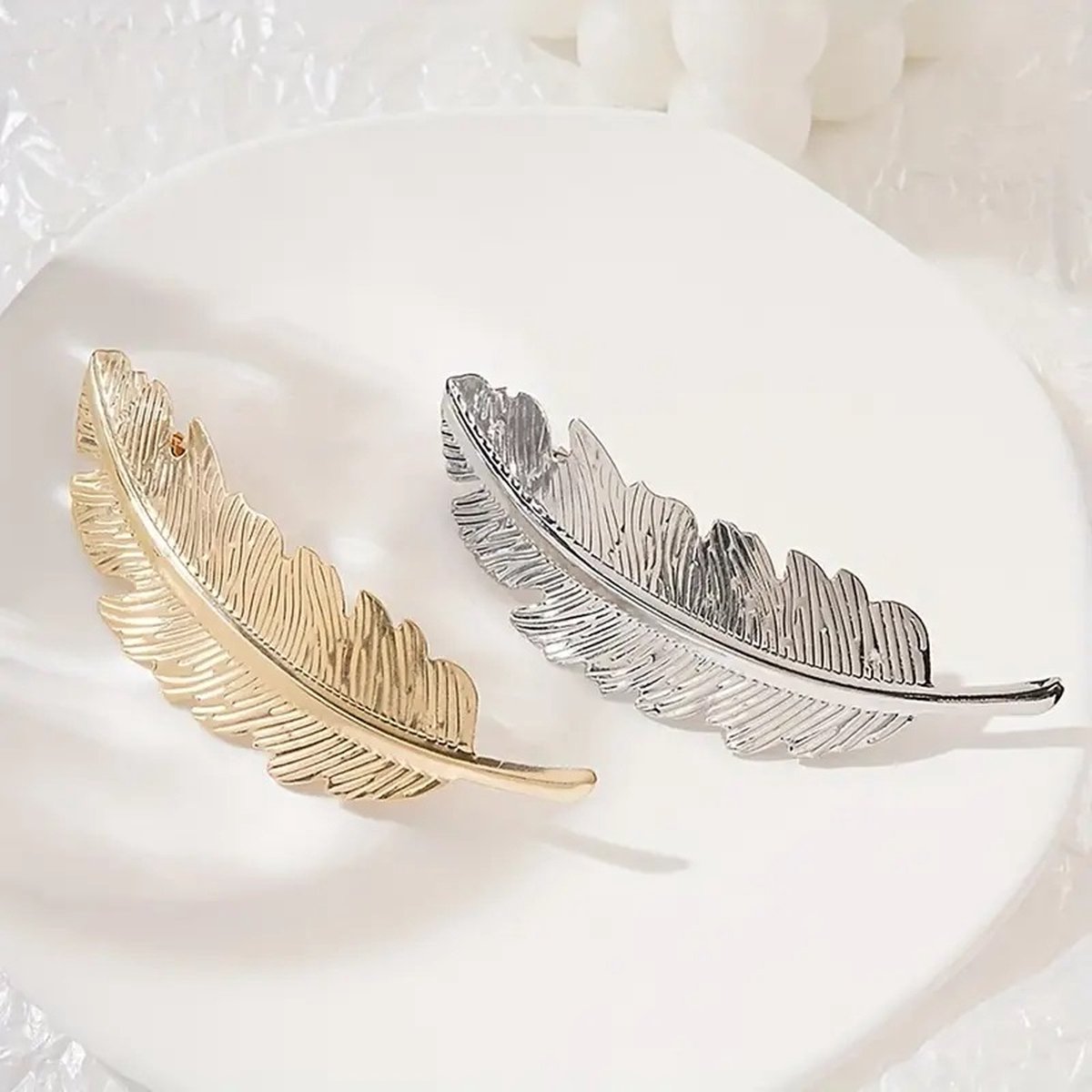 Hair Clip | Hair Pin | Perfect Hair Bun | Bun Maker | Styling Tool Hair Clip | Hair Style Attachment | French Barrette Clip | Gold - Image 4
