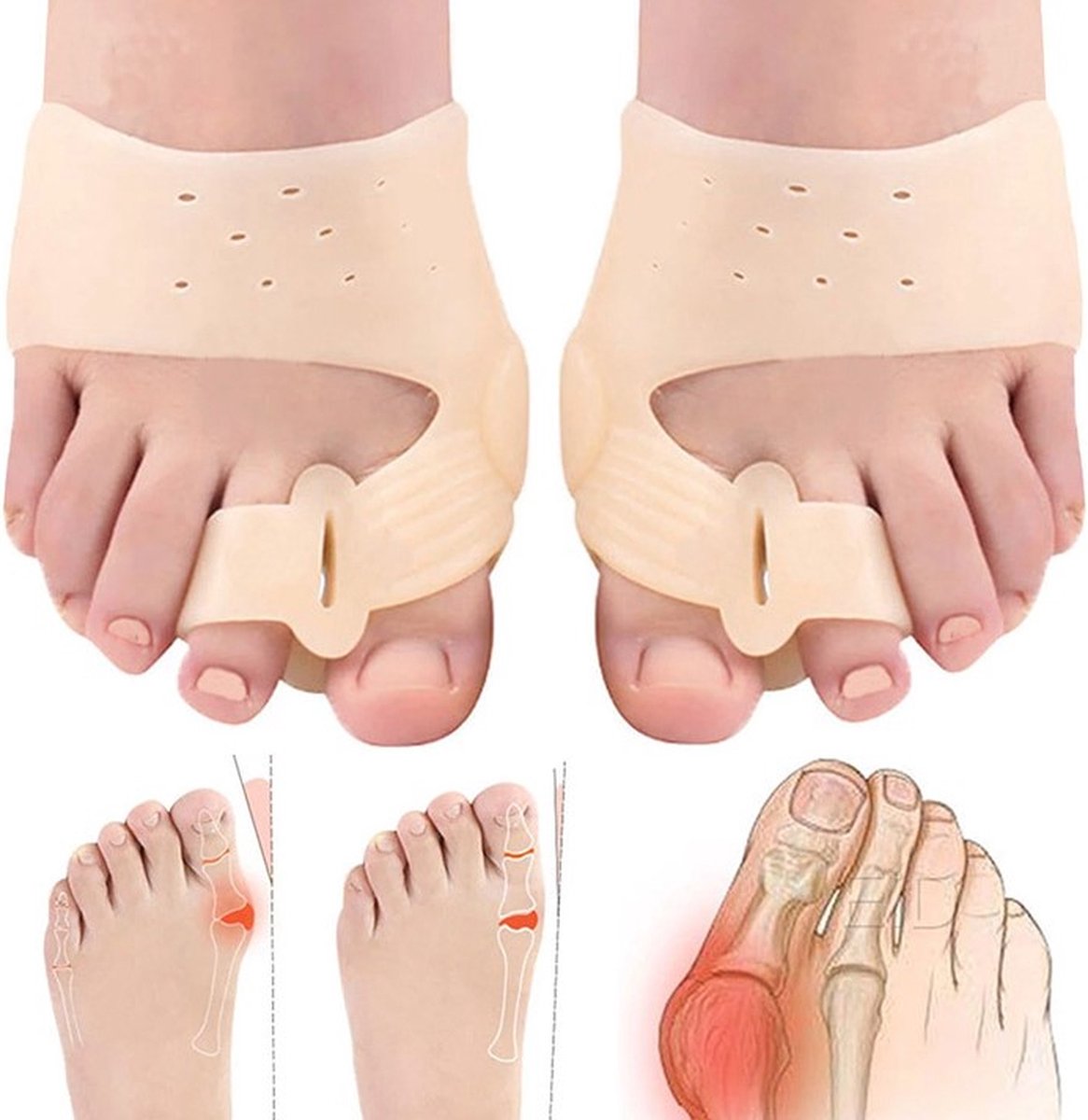 Toe spreader - Bunion toe corrector | bunion - Straighten toe - Bunion - Image 1