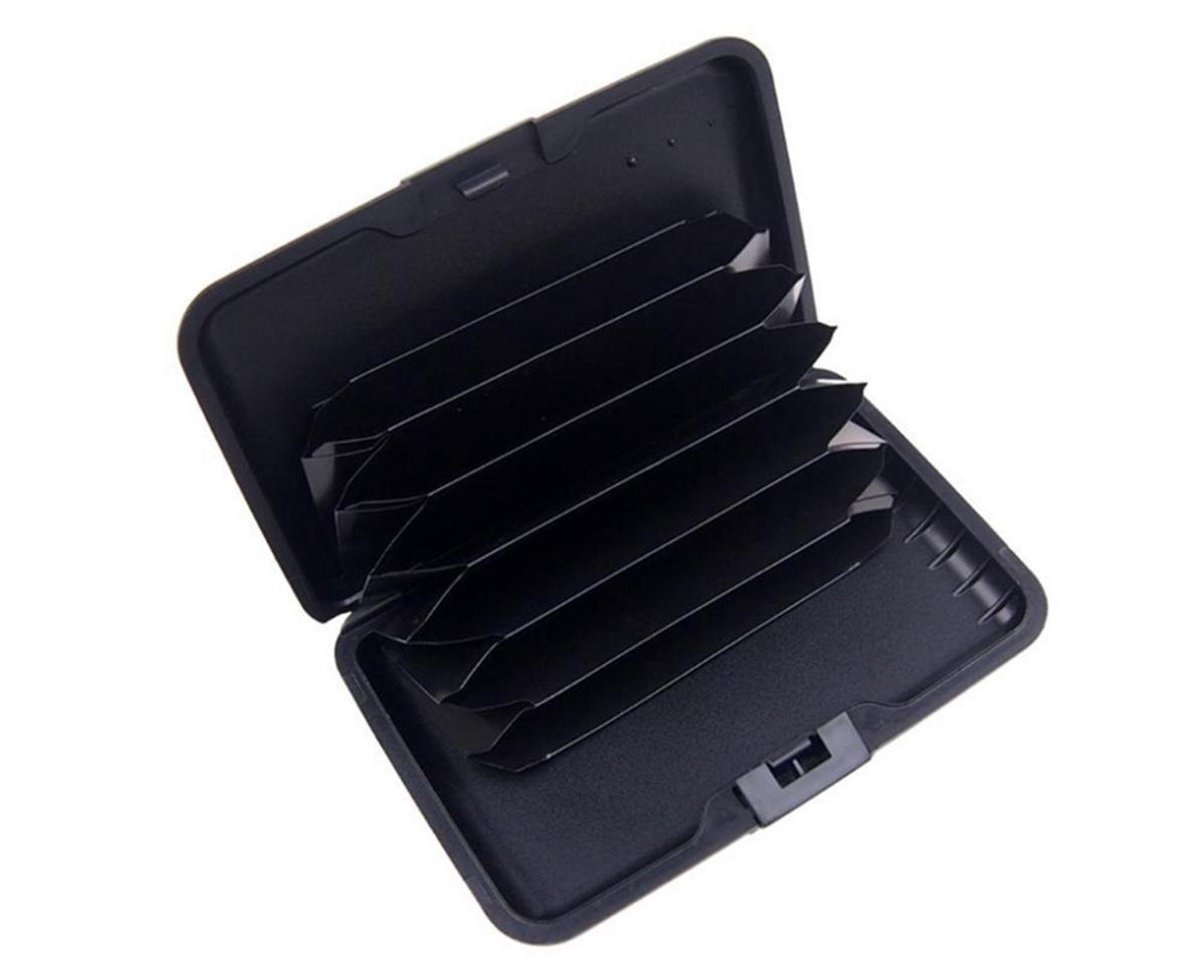 Card Holder - Card Holder – Aluminum Wallet - Brown - Image 3