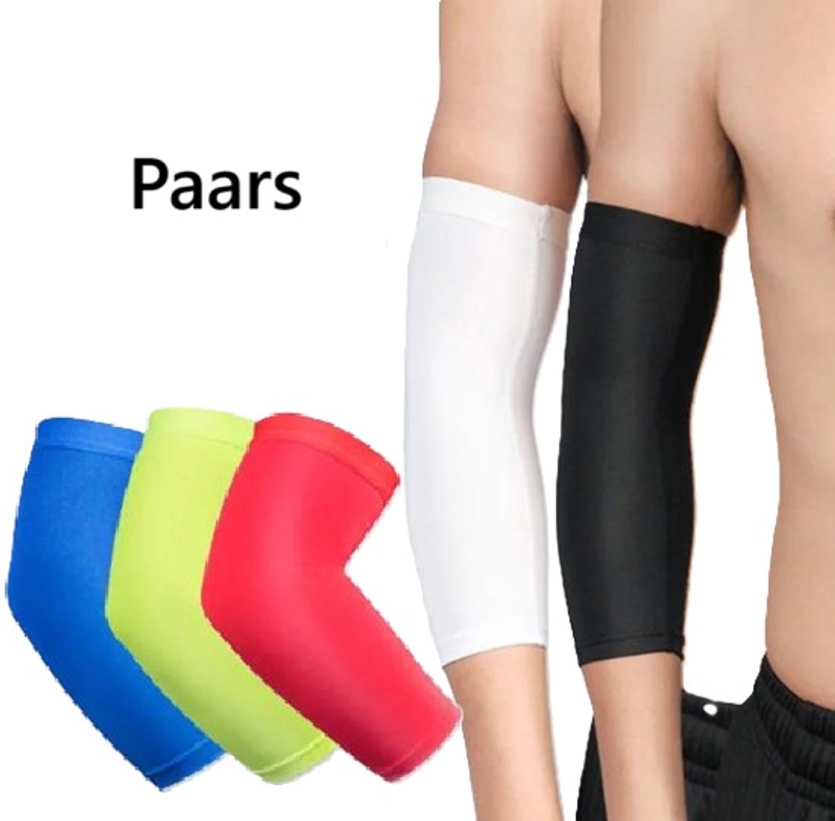 Light Compression Arm Sleeve | Arm Support | Arm Protector | Armbands | Arm Support | 1 Piece | Size LI Purple - Image 1